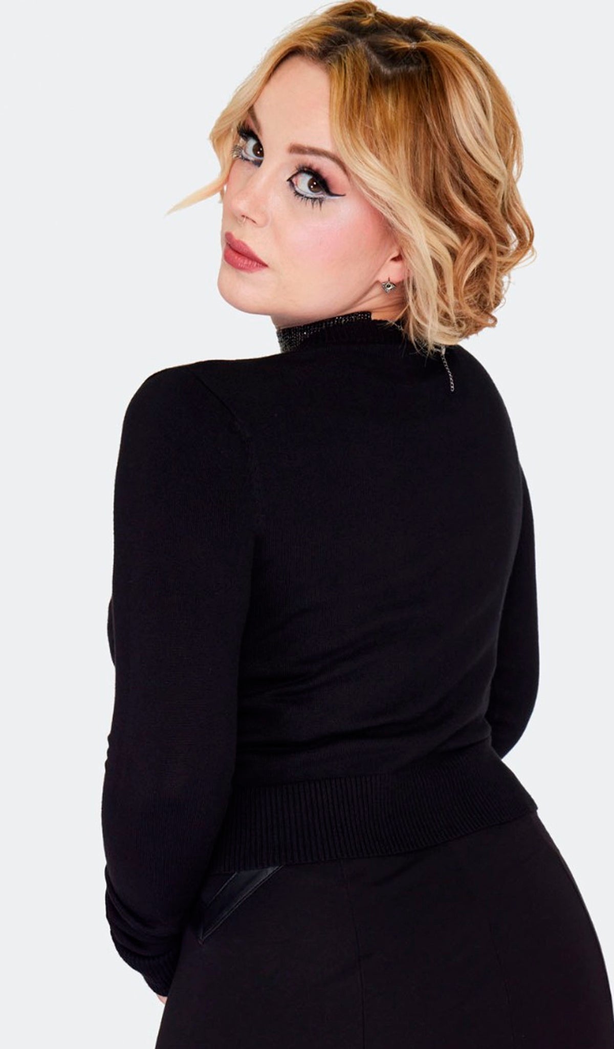 Jawbreaker_NIGHT_MOTH_Motte_Gothic_Round_Neck_CARDIGAN_Strickjacke_-_Schwarz-5