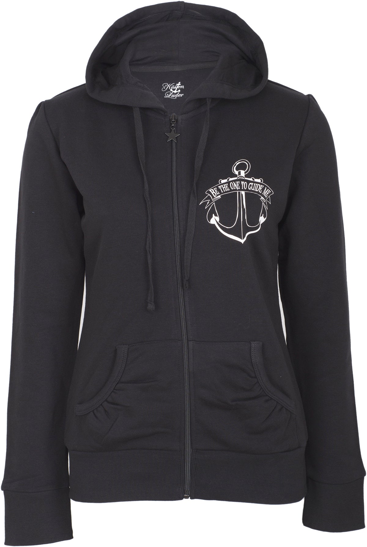 KM202_-_Kuestenluder_BE_THE_ONE_TO_GUIDE_ME_Sailor_Mermaid_Anker_Zip_Sweat_JACKE5e316585c6ee6