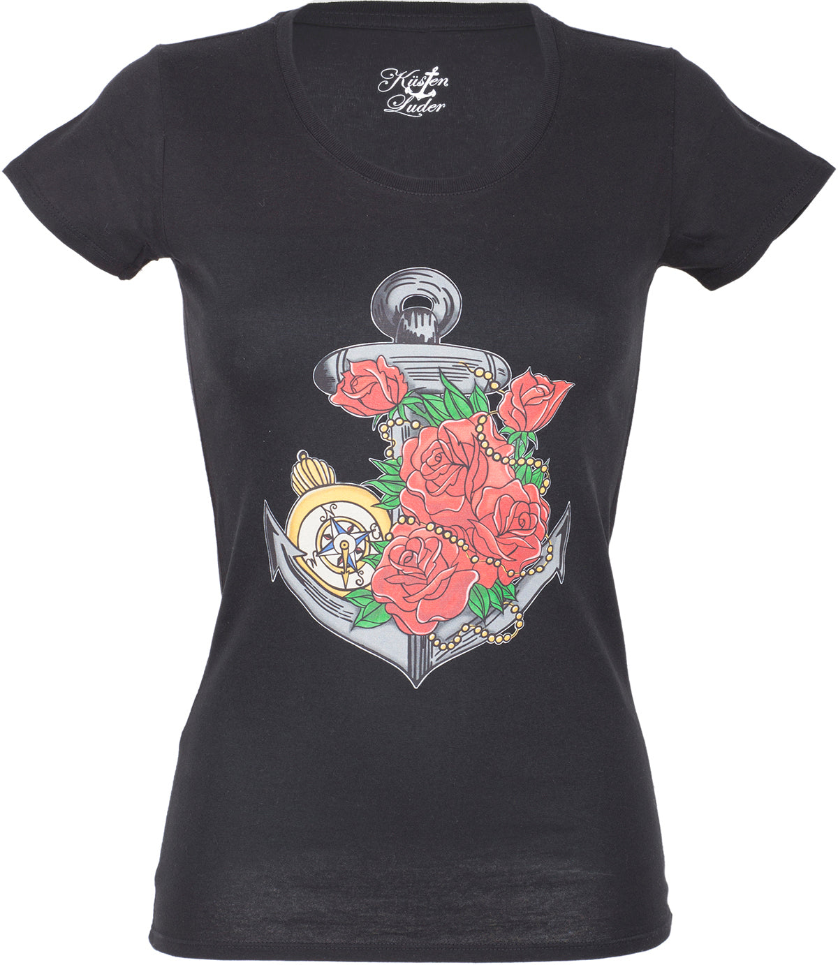 KM210_-_Kuestenluder_MY_ANCHOR_Anker_Rosen_Sailor_Nautical_Motiv_SHIRT