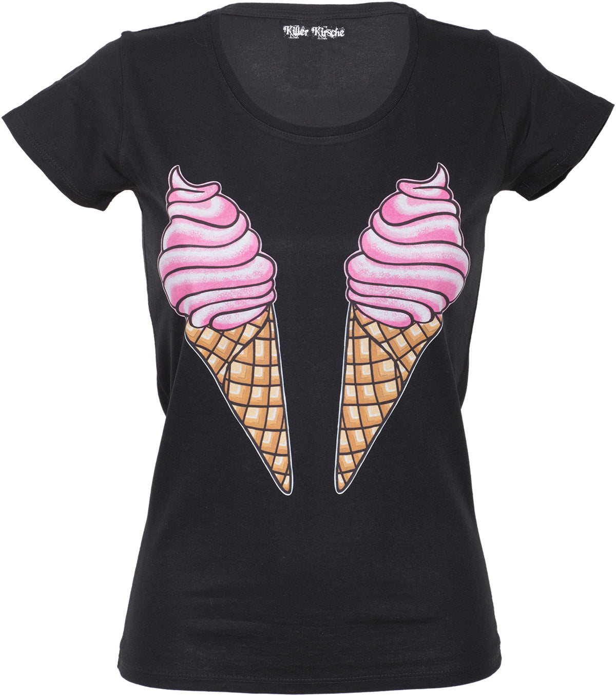 KM222_-_Killer_Kirsche_Pink_Double_ICE_CREAM_Yummy_Motiv_SHIRT