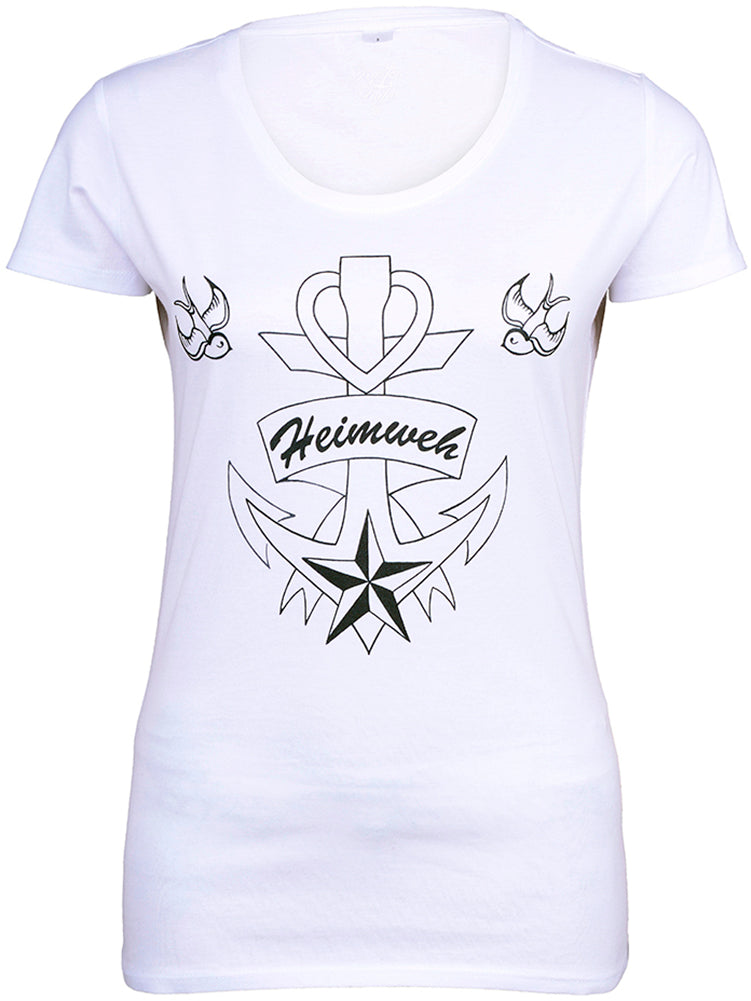 KM271-w_-_Kuestenluder_HEIMWEH_Oldschool_ANCHOR_T-Shirt_-_Weiss