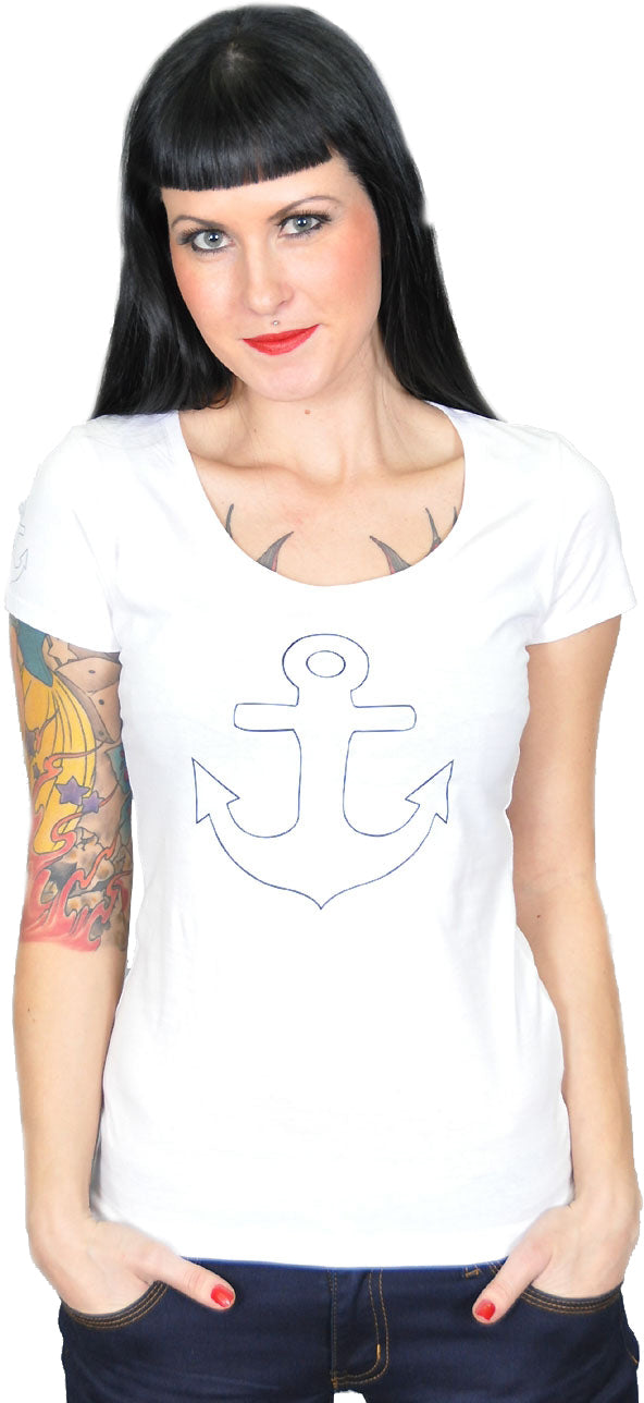 KM310_-_Kuestenluder_Basic_ANCHOR_Anker_SHIRT_weiss