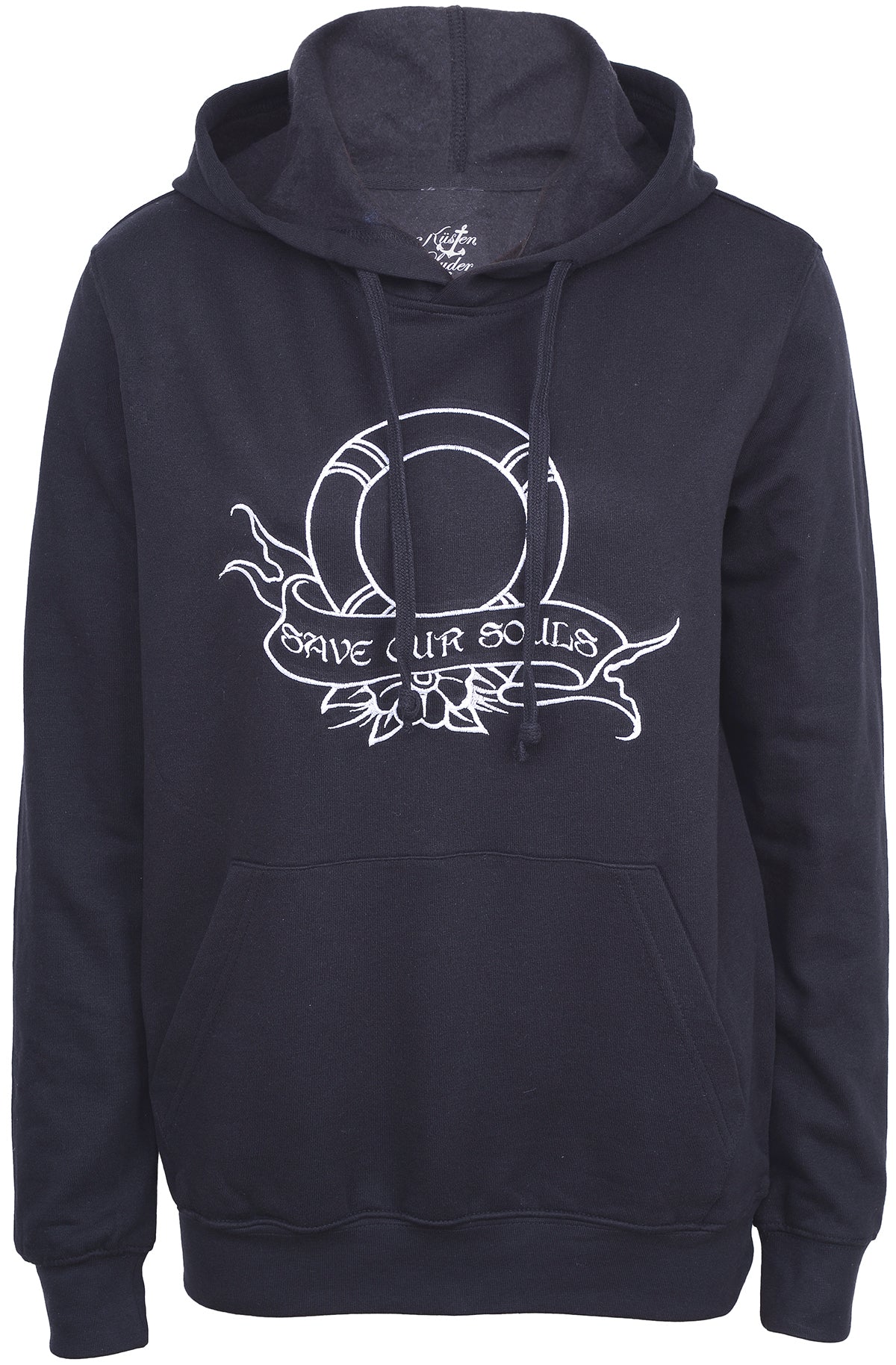 KO088_-_KueSTENLUDER_bestickter_SAVE_OUR_SOULS_Kapuzen_HOODIE_-_Unisex