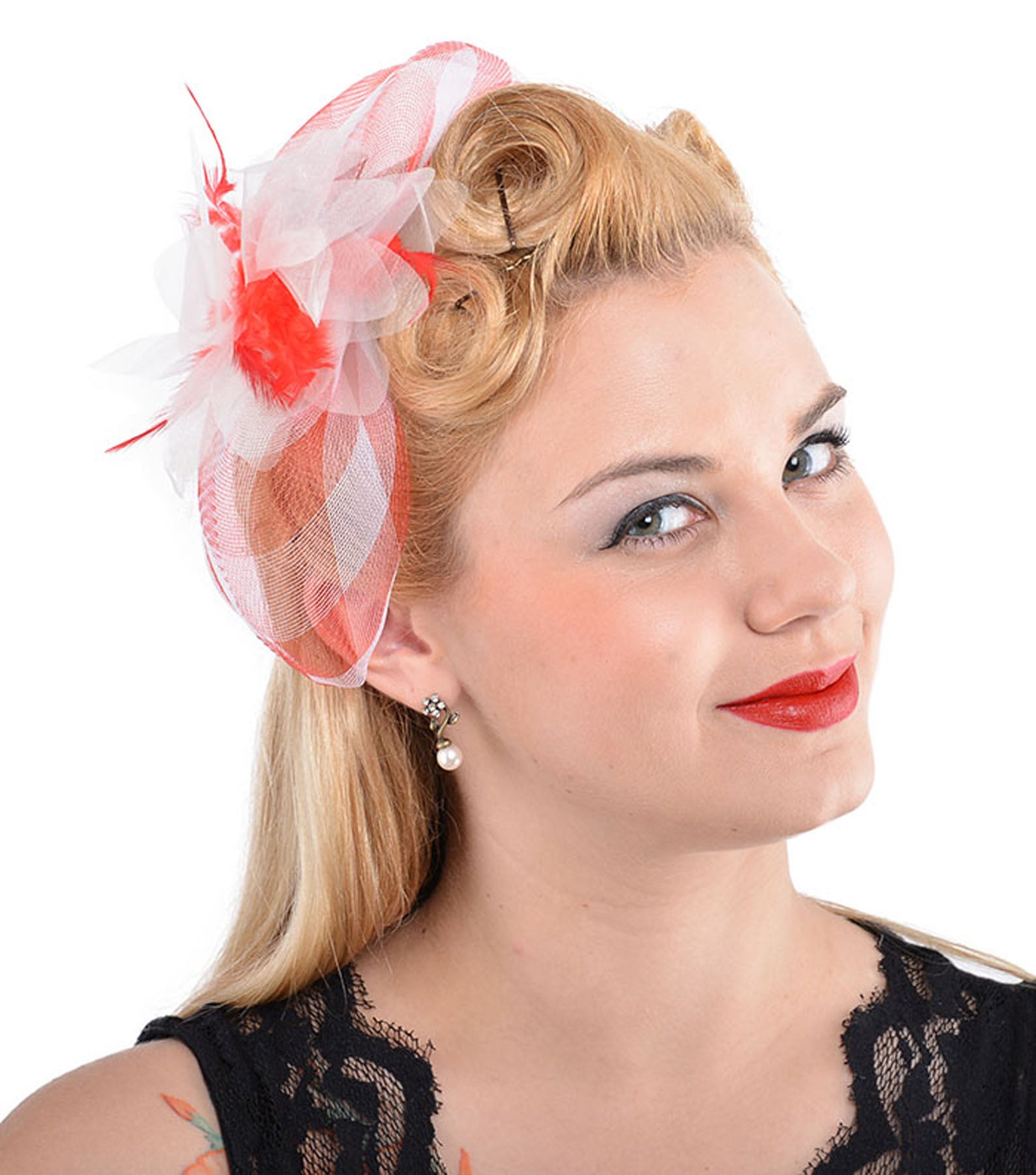 Killer_Kirsche_50s_KIRSTEN_Retro_LILY_PAD_Netztuell_HEADPIECE_Fascinator_-_RotioXN3ZdGPs9Ek