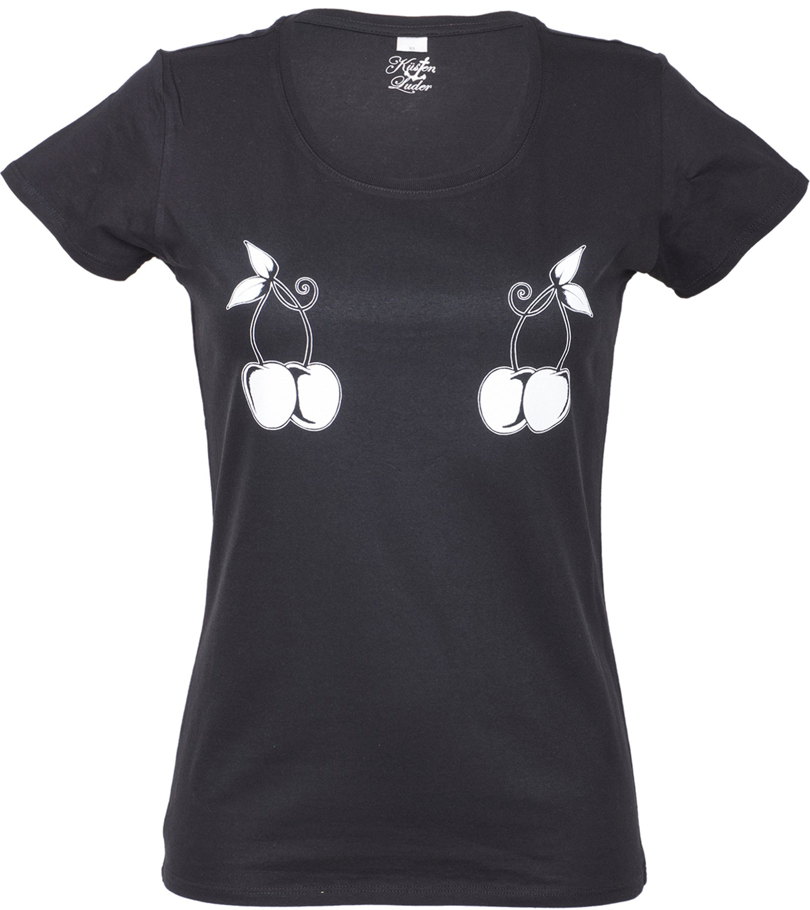 Killer_Kirsche_CUTE_CHERRIES_Kirschen_Kurzarm_SHIRT_-_Schwarz_killer_kirsche