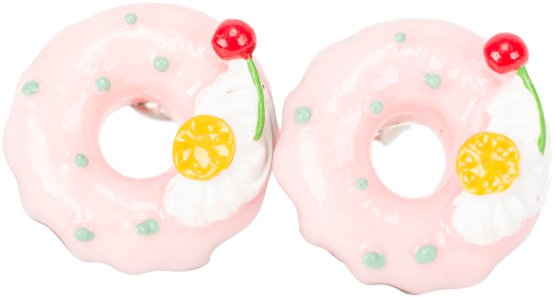Killer_Kirsche_GLAZED_DONUT_Retro_SWEETS_Ohrringe_OHRSTECKER