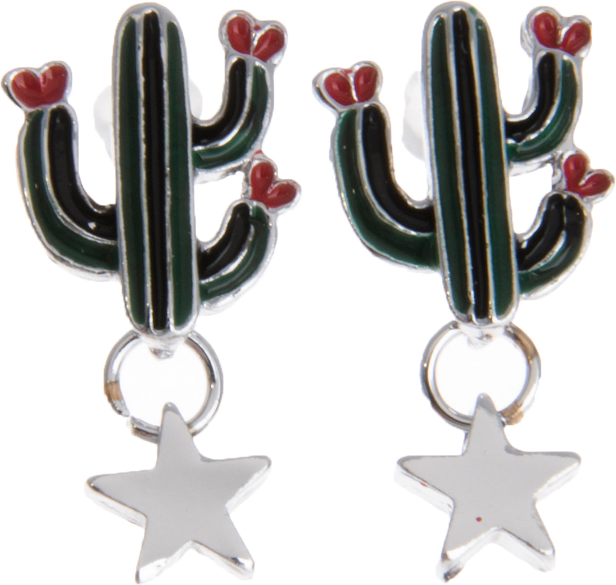 Killer_Kirsche_KAKTUS_Retro_Cactus_STARS_Sterne_Vintage_OHRSTECKER-1