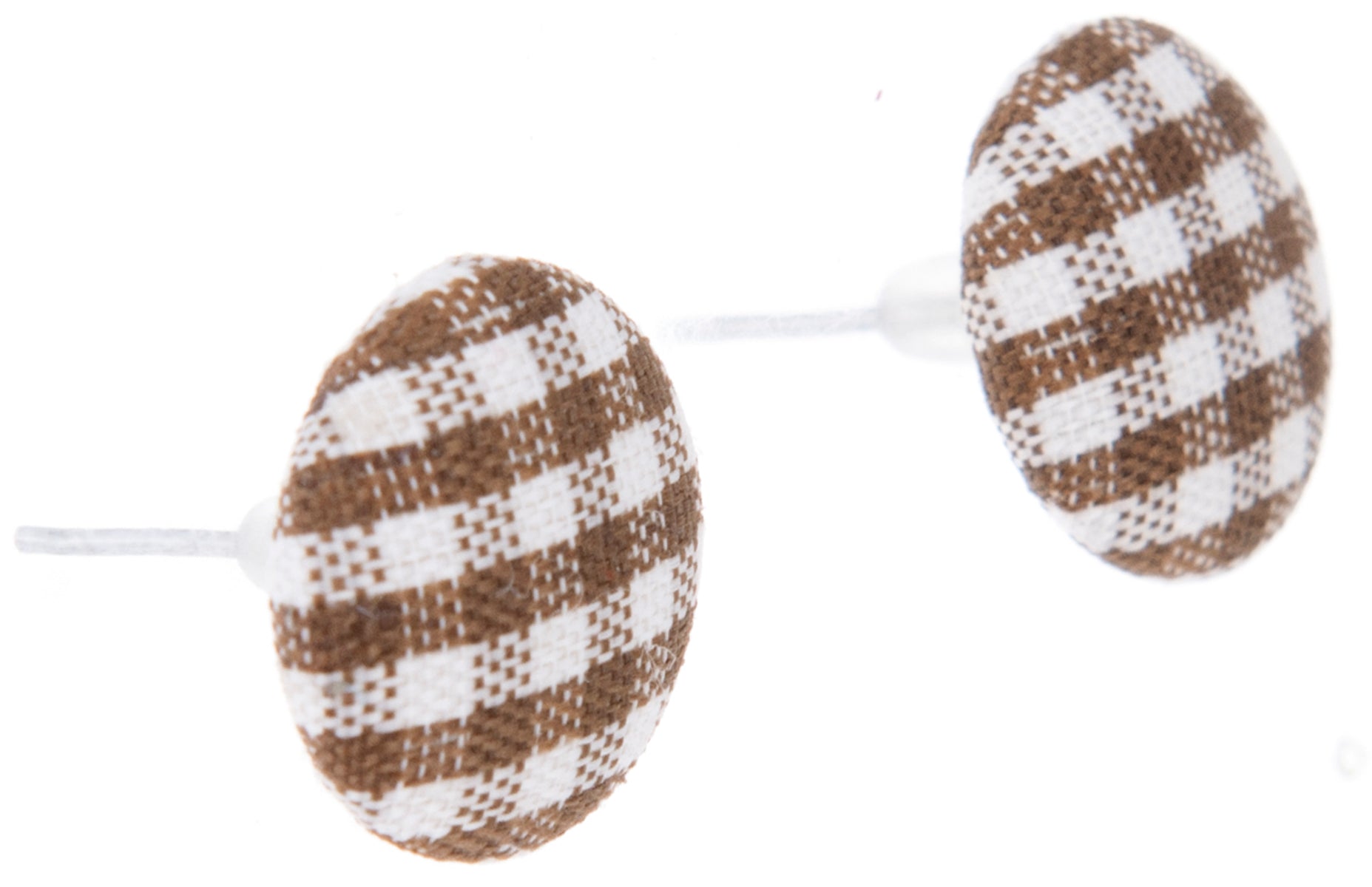 Killer_Kirsche_LEWELYN_Vintage_GINGHAM_Karo_Retro_Button_OHRSTECKERbr-2