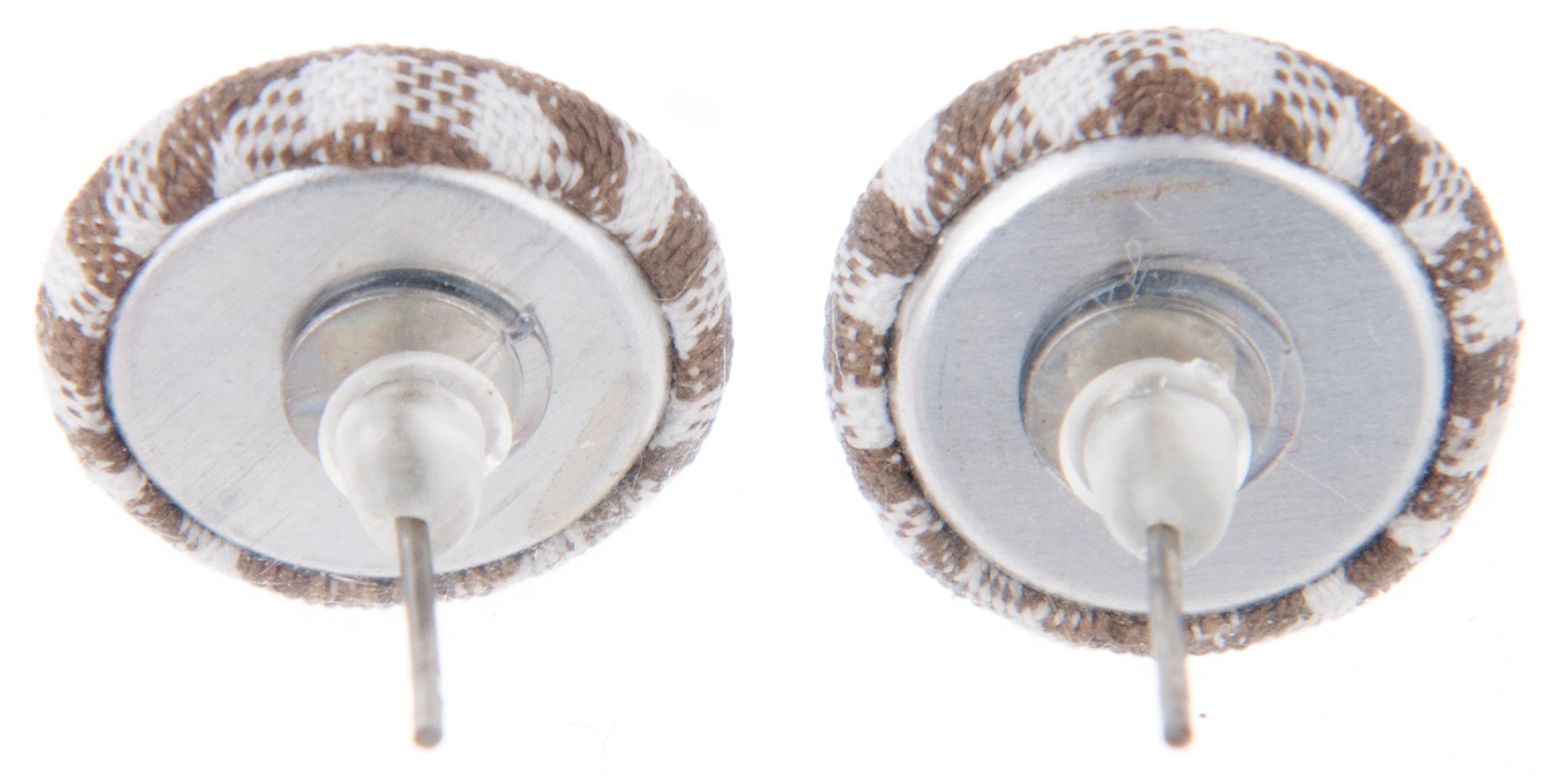 Killer_Kirsche_LEWELYN_Vintage_GINGHAM_Karo_Retro_Button_OHRSTECKERbr-3