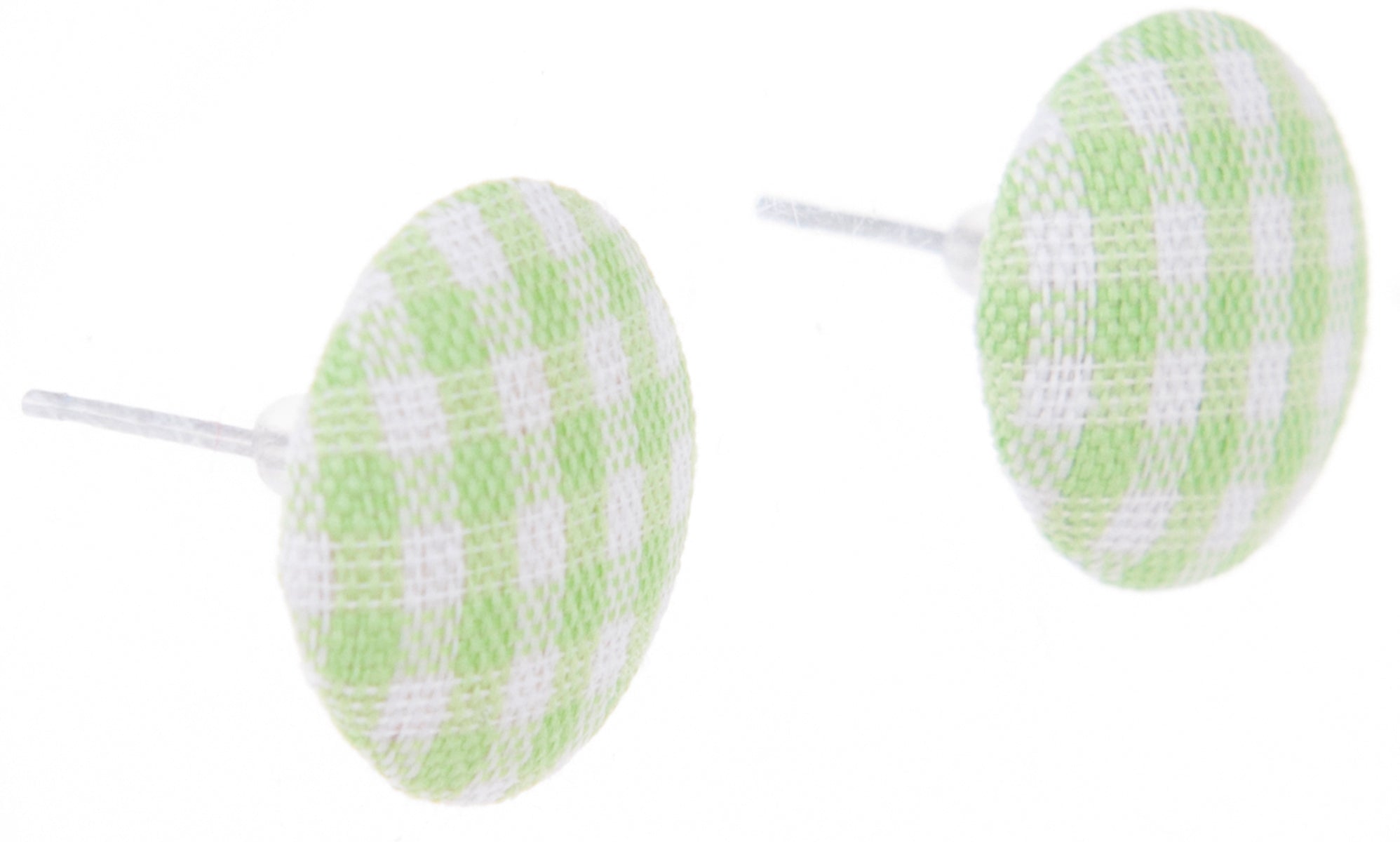 Killer_Kirsche_LEWELYN_Vintage_GINGHAM_Karo_Retro_Button_OHRSTECKERhg-2