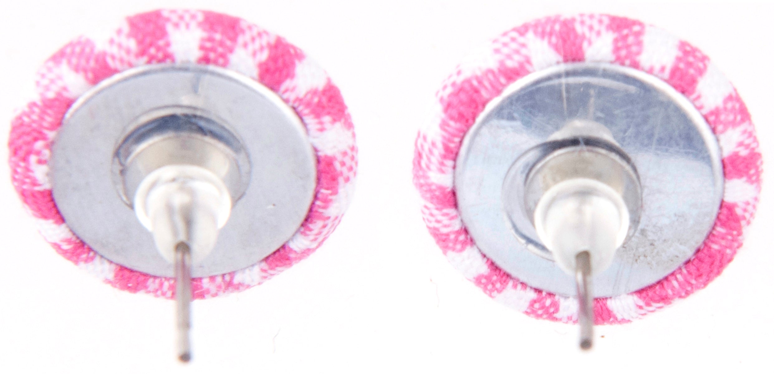 Killer_Kirsche_LEWELYN_Vintage_GINGHAM_Karo_Retro_Button_OHRSTECKERpk-3