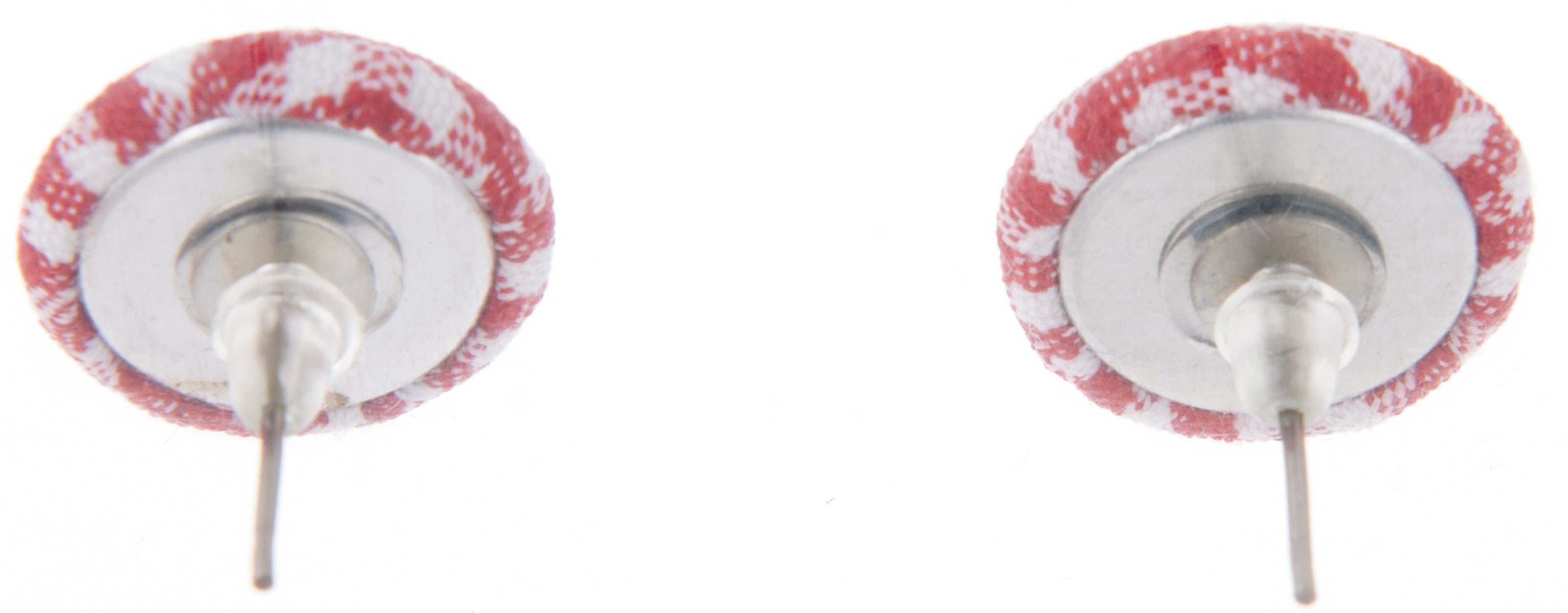 Killer_Kirsche_LEWELYN_Vintage_GINGHAM_Karo_Retro_Button_OHRSTECKERrt-3