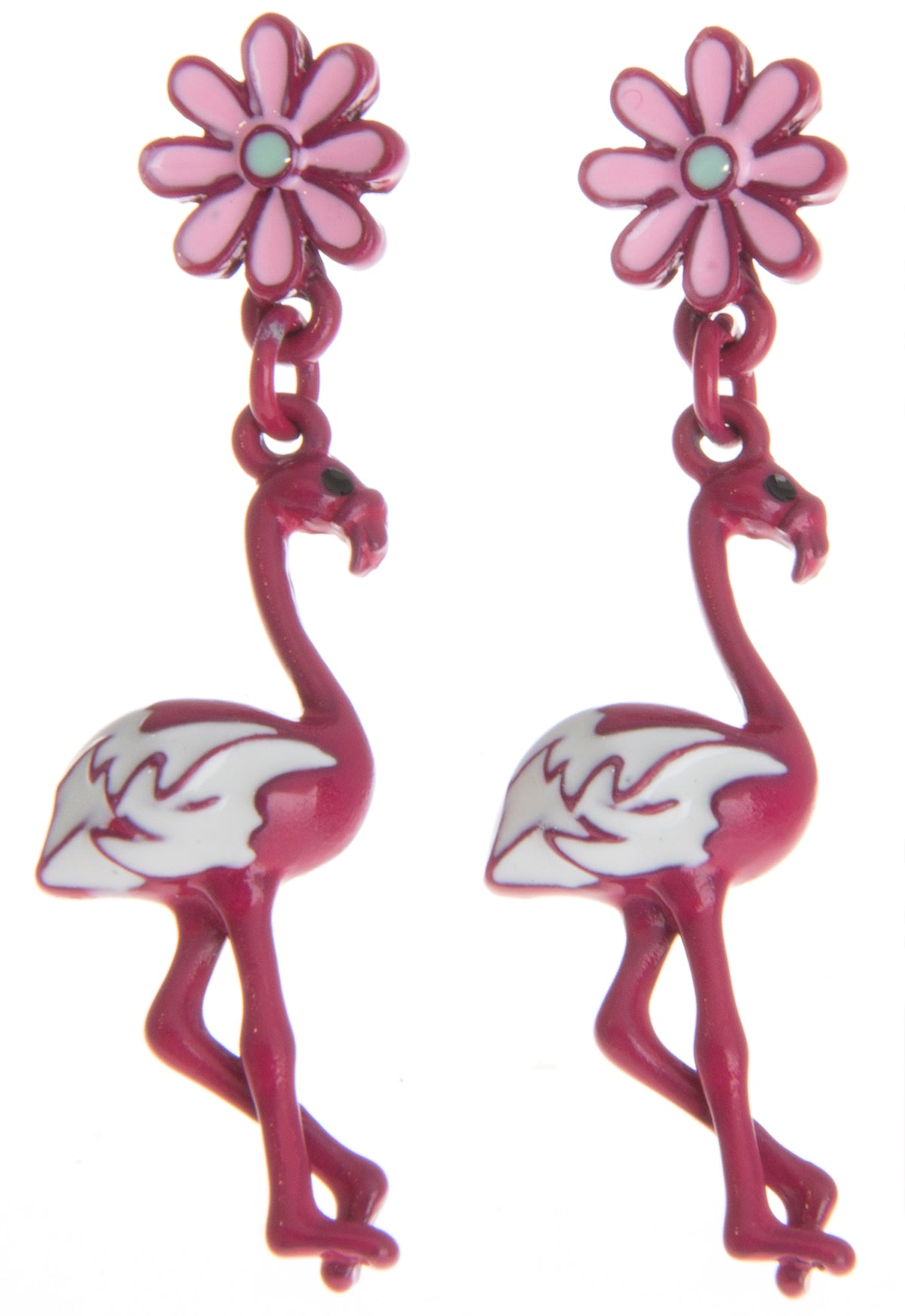 Killer_Kirsche_NICOLIN_Daisy_Floral_FLAMINGO_Vintage_OHRSTECKER-47KbK0OM7woRx4
