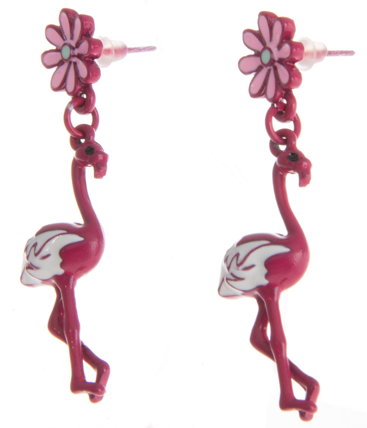 Killer_Kirsche_NICOLIN_Daisy_Floral_FLAMINGO_Vintage_OHRSTECKER-5MLNYSPhzkUR6Z