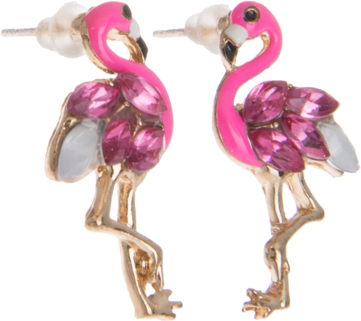 Killer_Kirsche_OLESSIA_Glitzerstein_FLAMINGO_Vintage_OHRSTECKER-2_-_Kopie