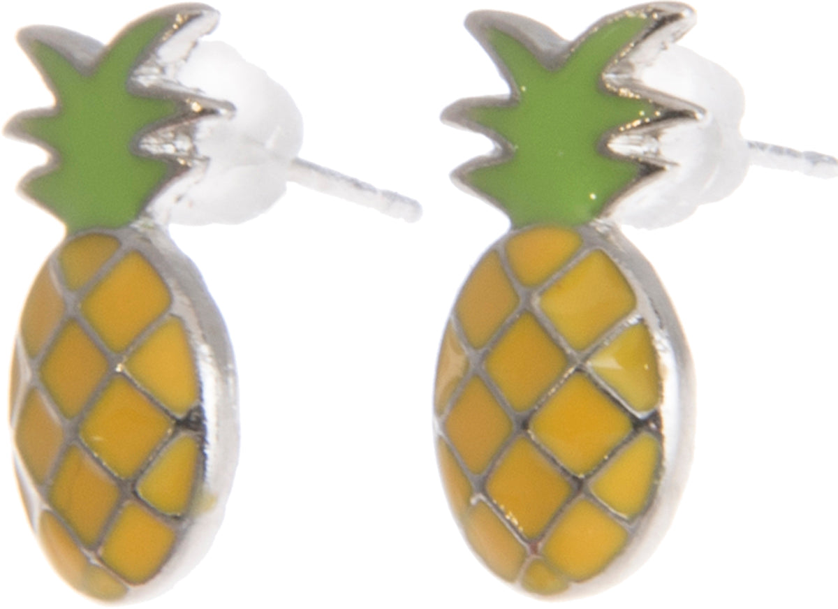 Killer_Kirsche_PINEAPPLE_Vintage_Tropical_ANANAS_Retro_OHRSTECKER-3