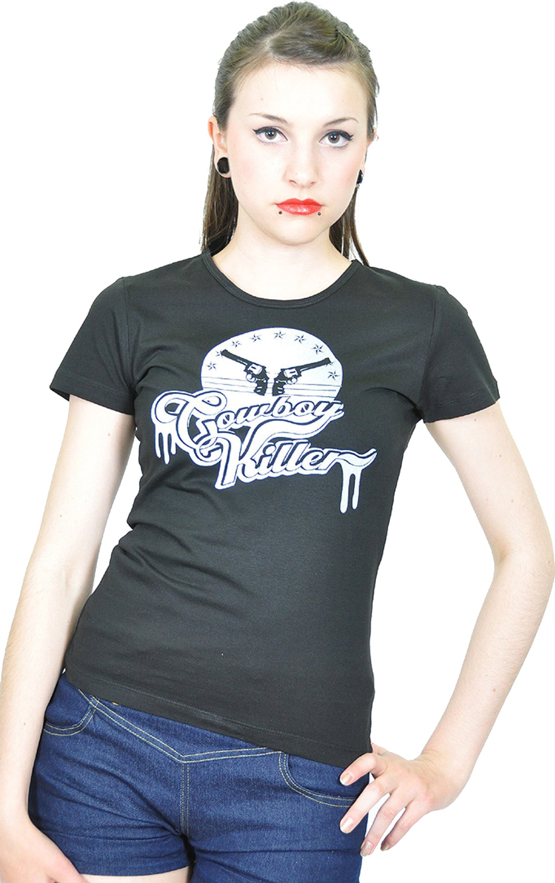 Killer_Kirsche_REVOLVER_COWBOY_KILLER_Gun_T-Shirt_-_SchwarzIo5S6SGPS8OFE