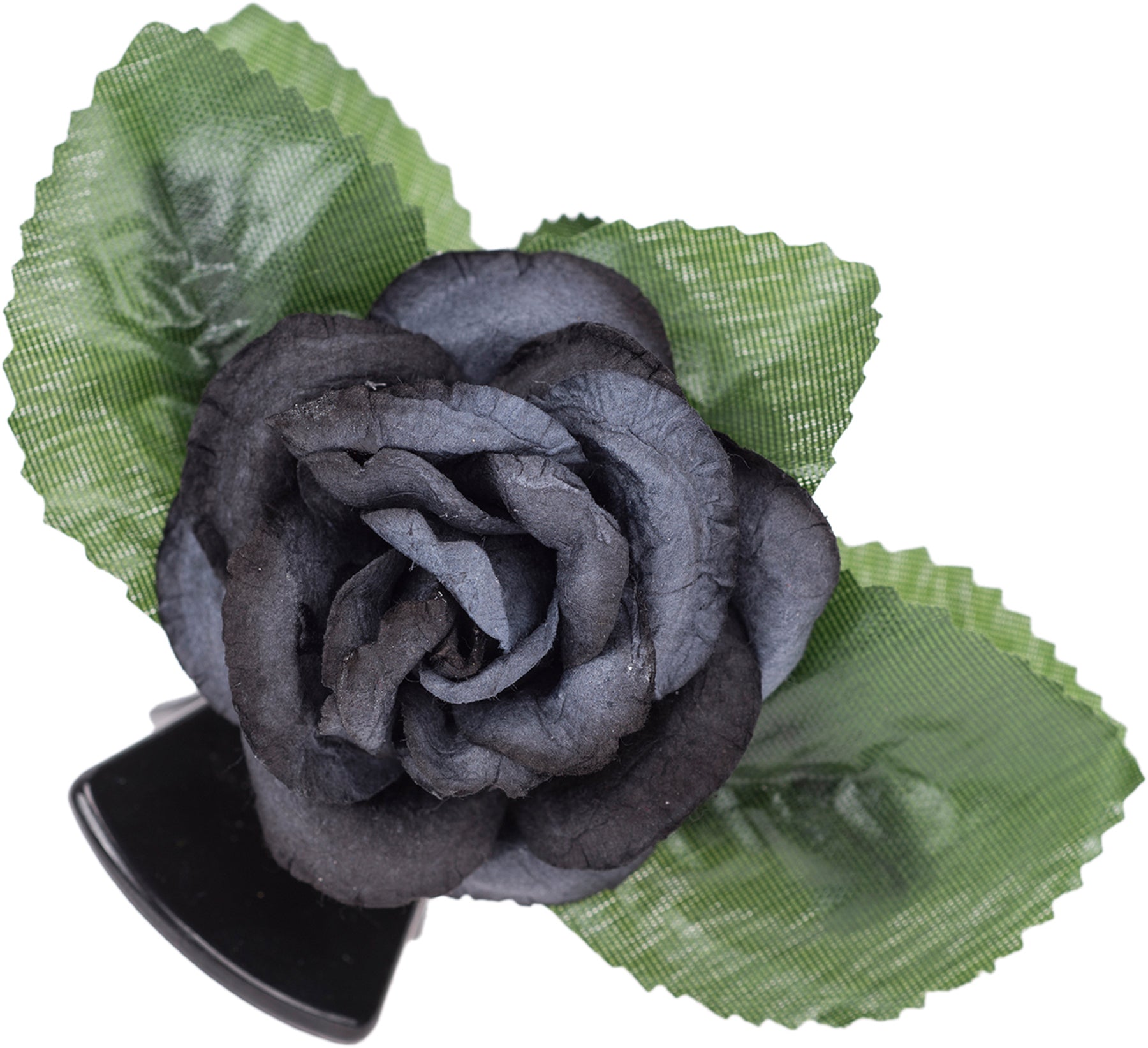 Killer_Kirsche_SUSETTE_Floral_BLACK_ROSE_Blueten_Haarklammer_SPANGE_killer_kirscheOtL0YzYLCt7Gf