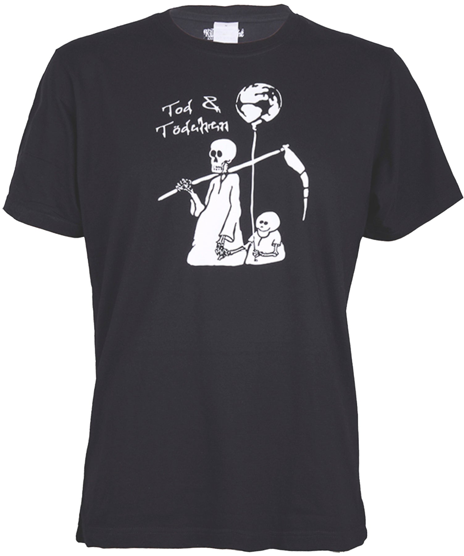 Killer_Kirsche_TOD_UND_ToeDCHEN_Maenner_Motiv_Kurzarm_T-SHIRT_-_Schwarz