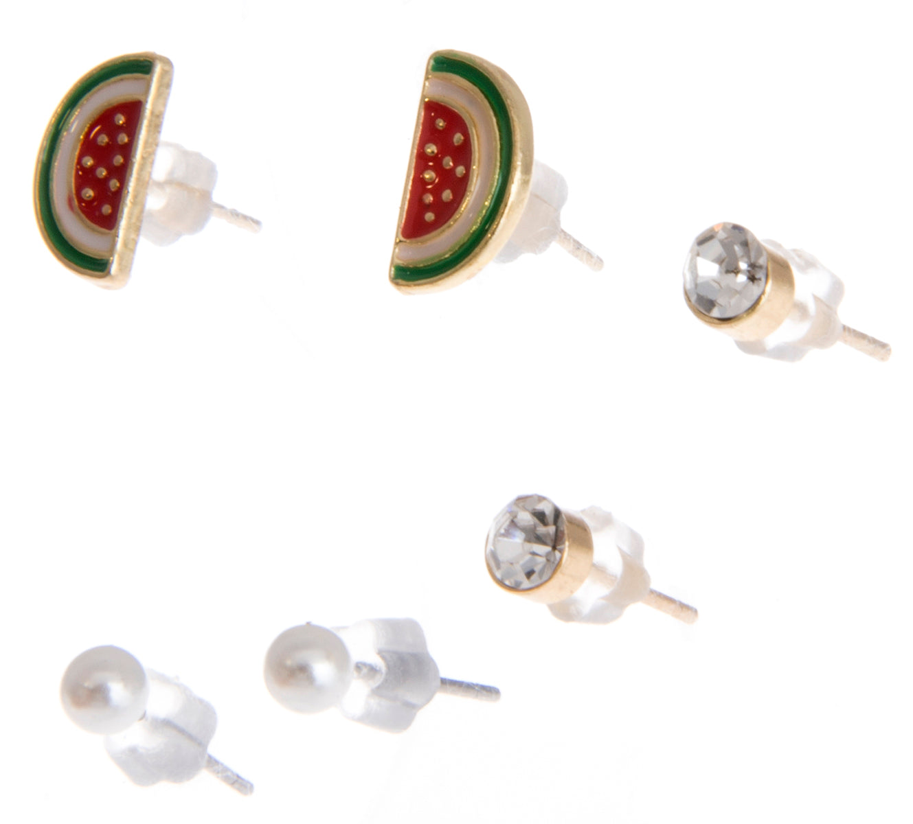 Killer_Kirsche_WATERMELON_Wassermelone_Glitzerstein_OHRSTECKER_Set-2