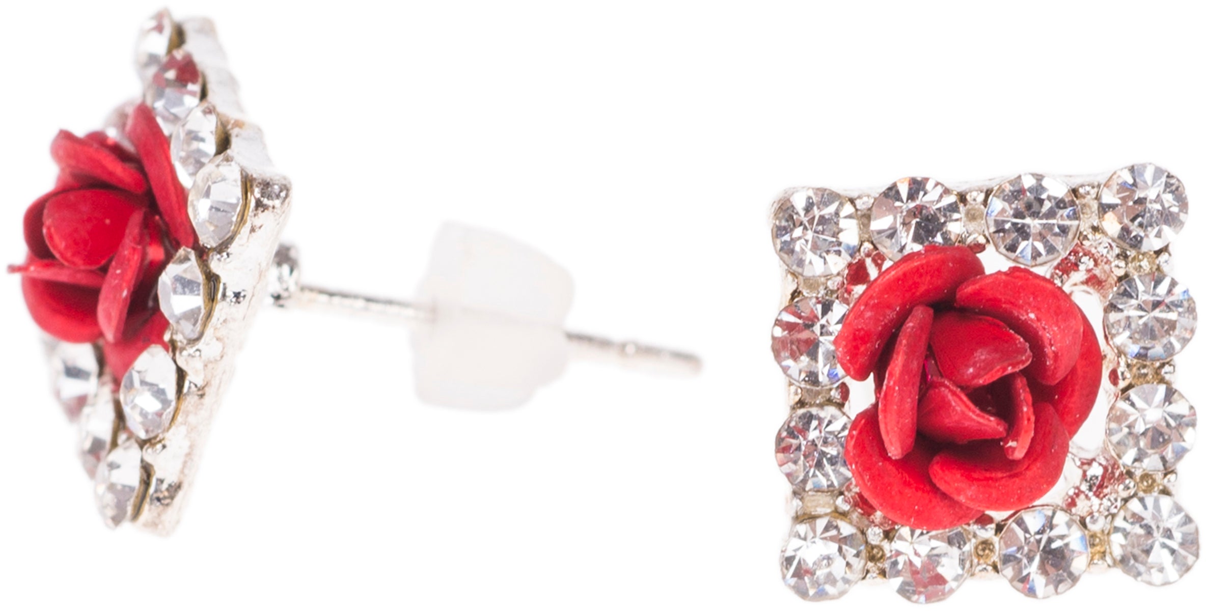 Killer_Kirsche_YVONNA_Vintage_Glitzer_METALLIC_ROSE_Retro_OHRSTECKER-4