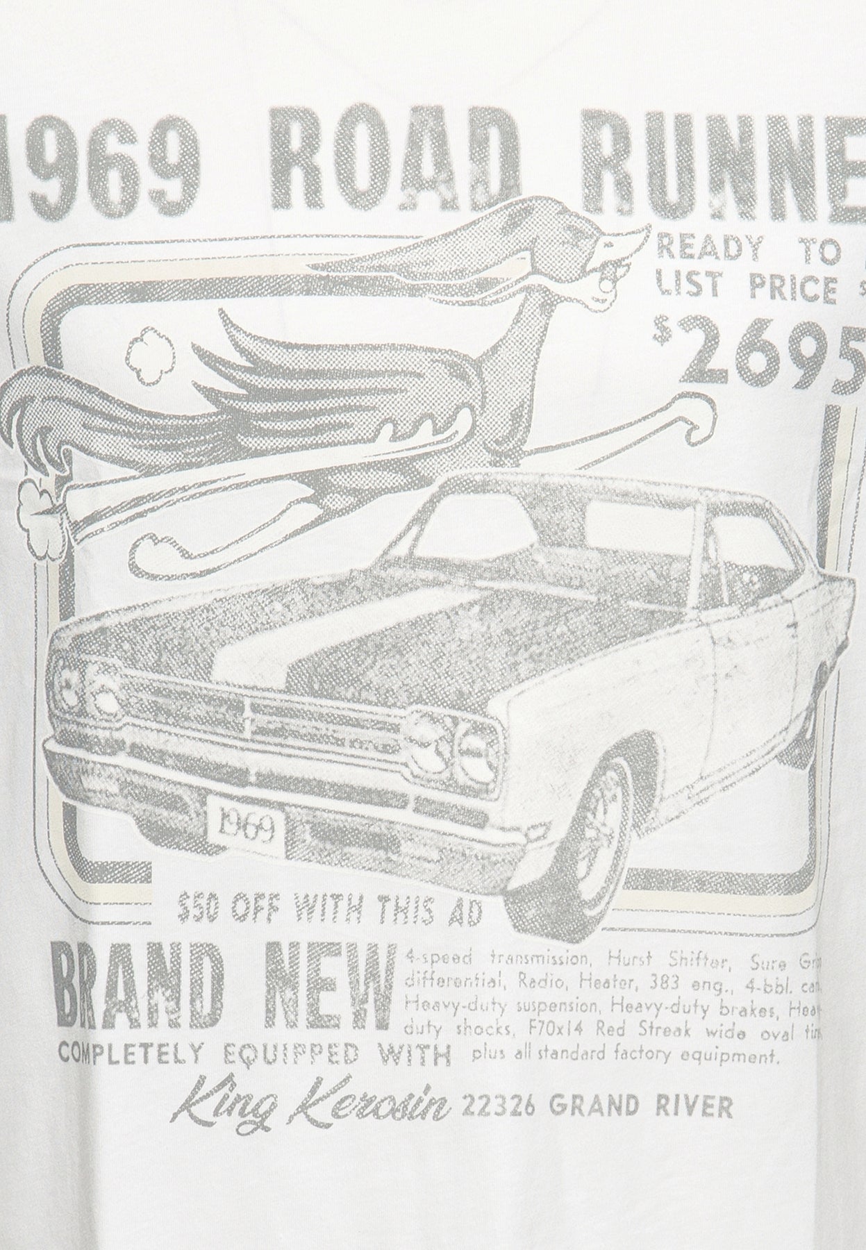 King_Kerosin_1969_ROADRUNNER_Oldschool_Motiv_Kurzarm_RINGER_T-SHIRT_Oberteil_Killer_Kirsche-3