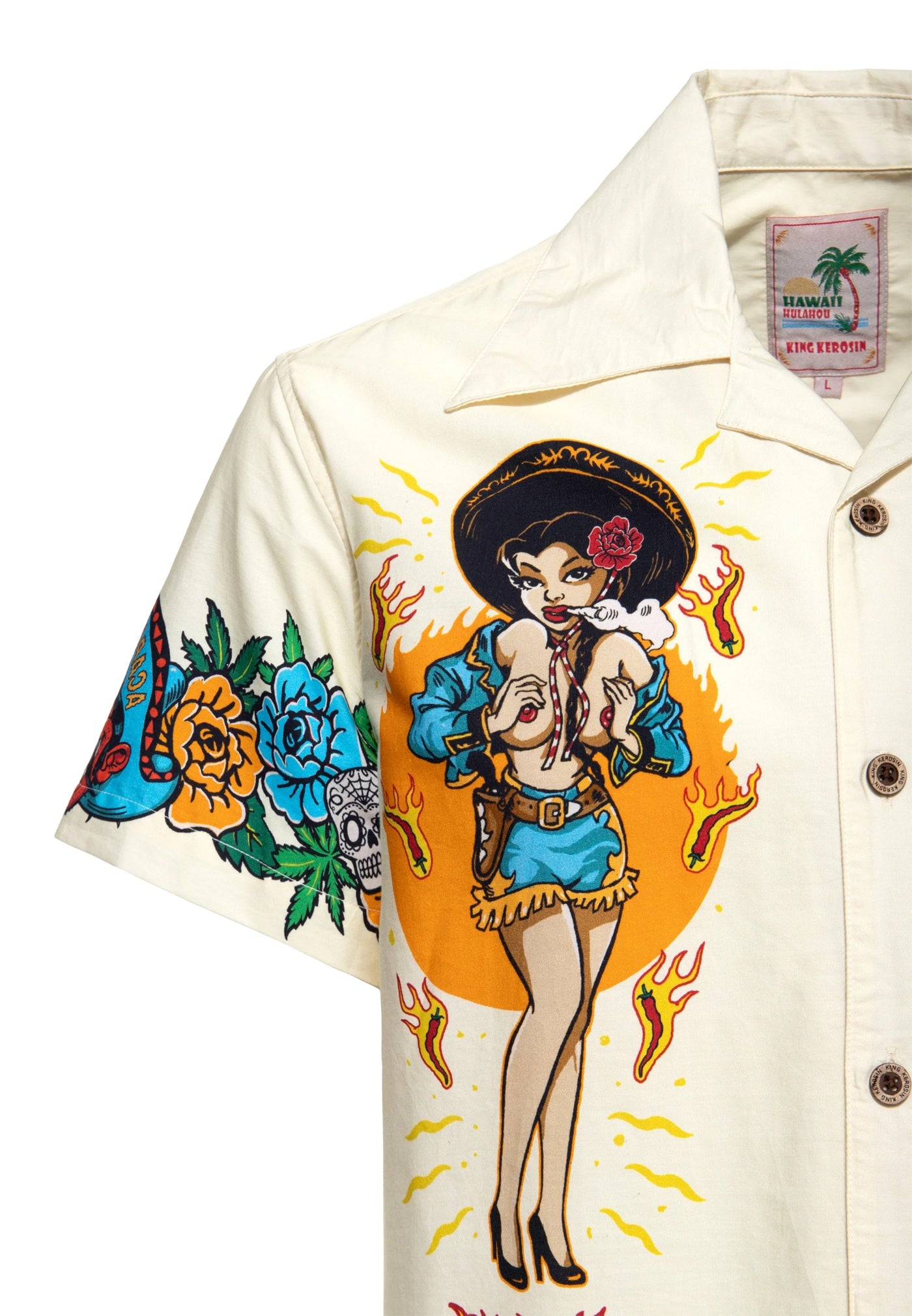King_Kerosin_ACAPULCO_GOLD_Caramba_MEXIKO_Oldschool_Tattoo_50s_HAWAII_HEMD_Shirt-4
