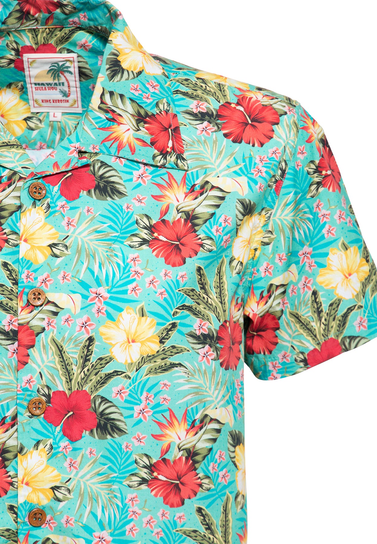 King_Kerosin_ALOHA_HAWAII_Island_Palmen_Beach_50s_Kurzarm_HAWAII_HEMD_Shirt_-_Gruen_killer_kirsche_3
