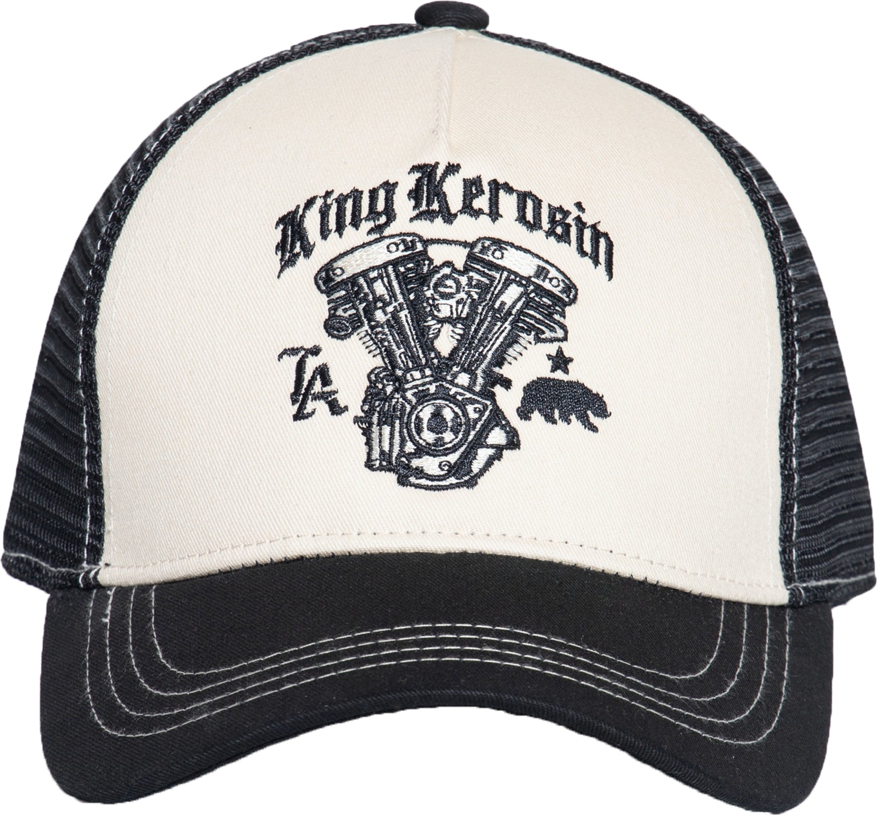 King_Kerosin_CALIFORNIA_MOTOR_Engine_EMBROIDERY_Snapback_Mesh_TRUCKER_CAP_Killer_Kirsche-2