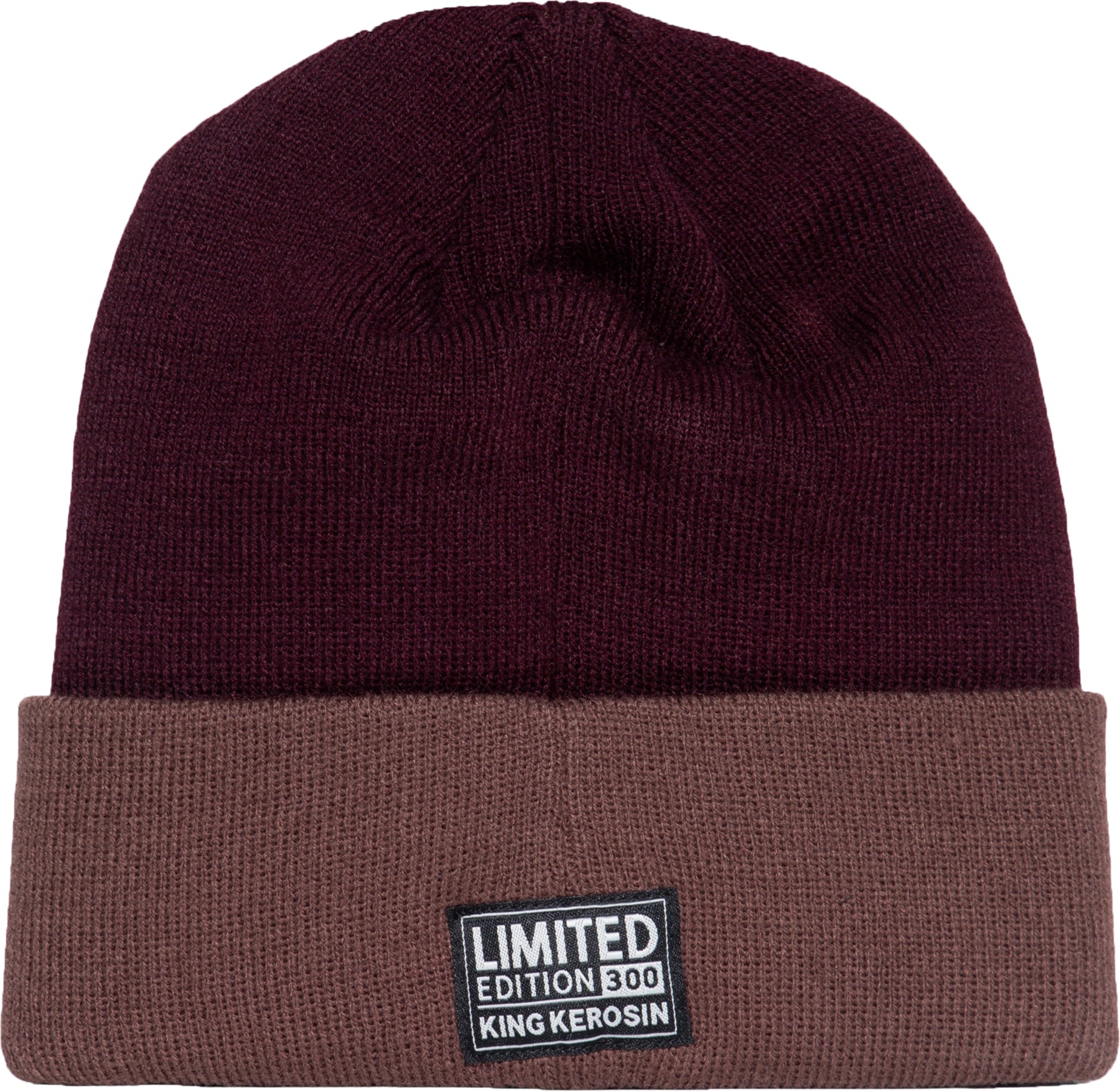 King_Kerosin_CALIFORNIA_MOTOR_STATE_Bear_PATCH_Knitted_Herren_Strick_BEANIE_Muetze_Killer_Kirsche-2