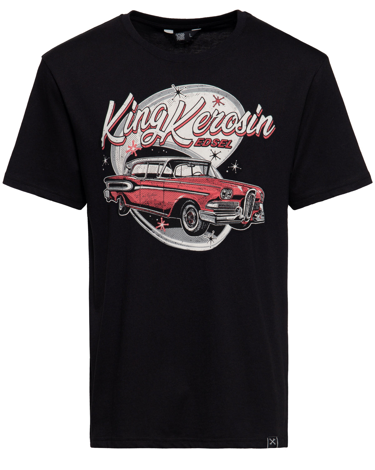 King_Kerosin_CLASSIC_CAR_EDSEL_Artwork_50s_MOTIV_Kurzarm_Frontprint_TSHIRT_Oberteil_Schwarz-7