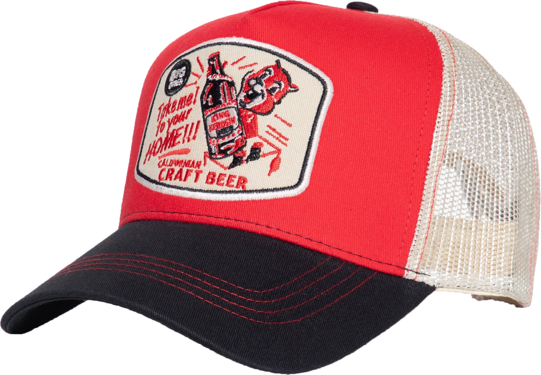 King_Kerosin_CRAFT_BEER_Vintage_EMBROIDERY_Snapback_Mesh_TRUCKER_CAP_Muetze_Killer_Kirsche-1
