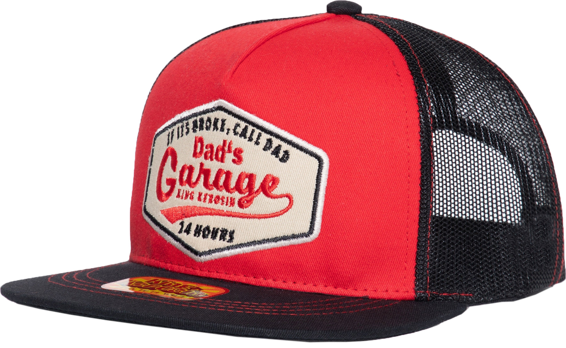 King_Kerosin_DADS_GARAGE_Vintage_EMBROIDERY_Snapback_Mesh_TRUCKER_CAP_Killer_Kirsche-1