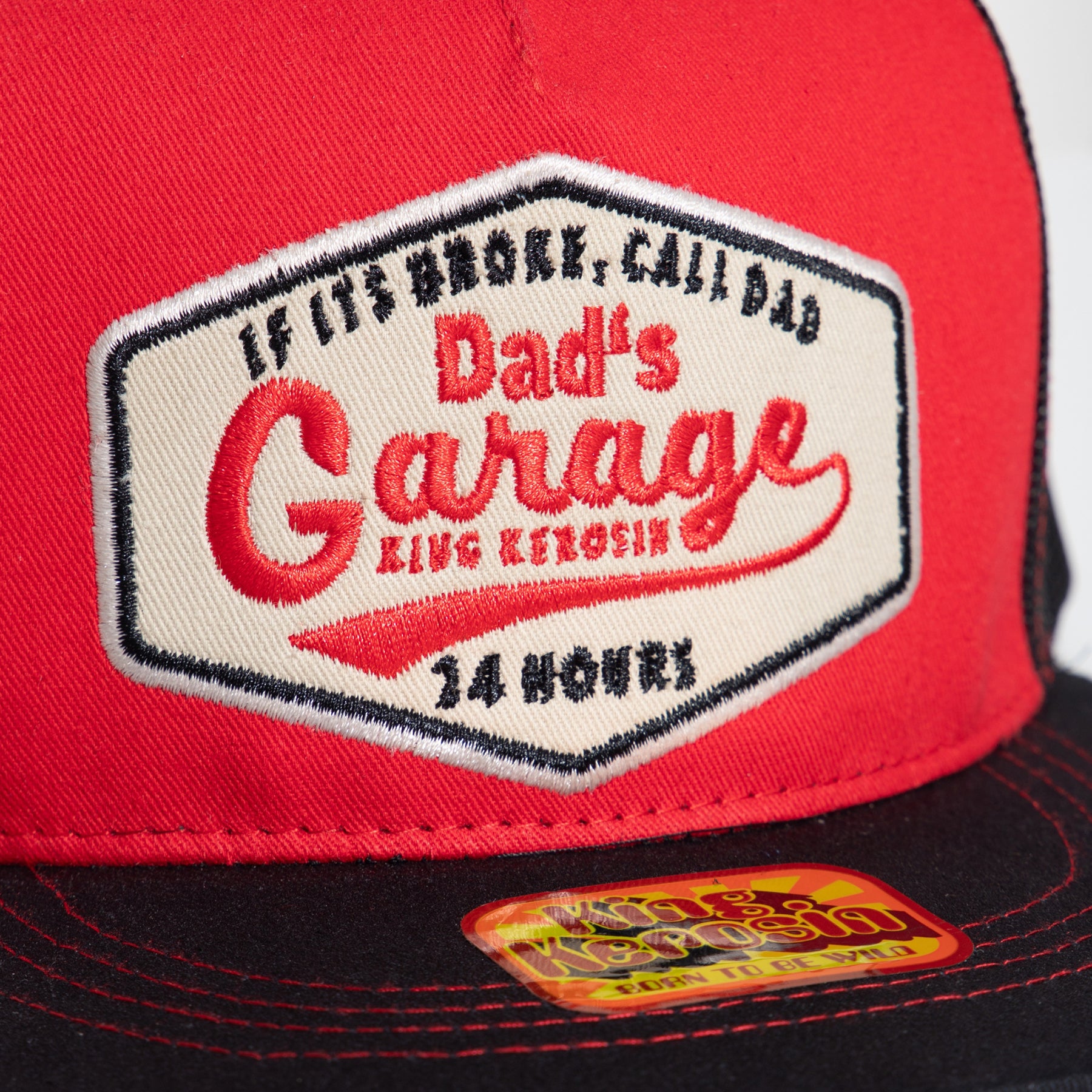 King_Kerosin_DADS_GARAGE_Vintage_EMBROIDERY_Snapback_Mesh_TRUCKER_CAP_Killer_Kirsche-5