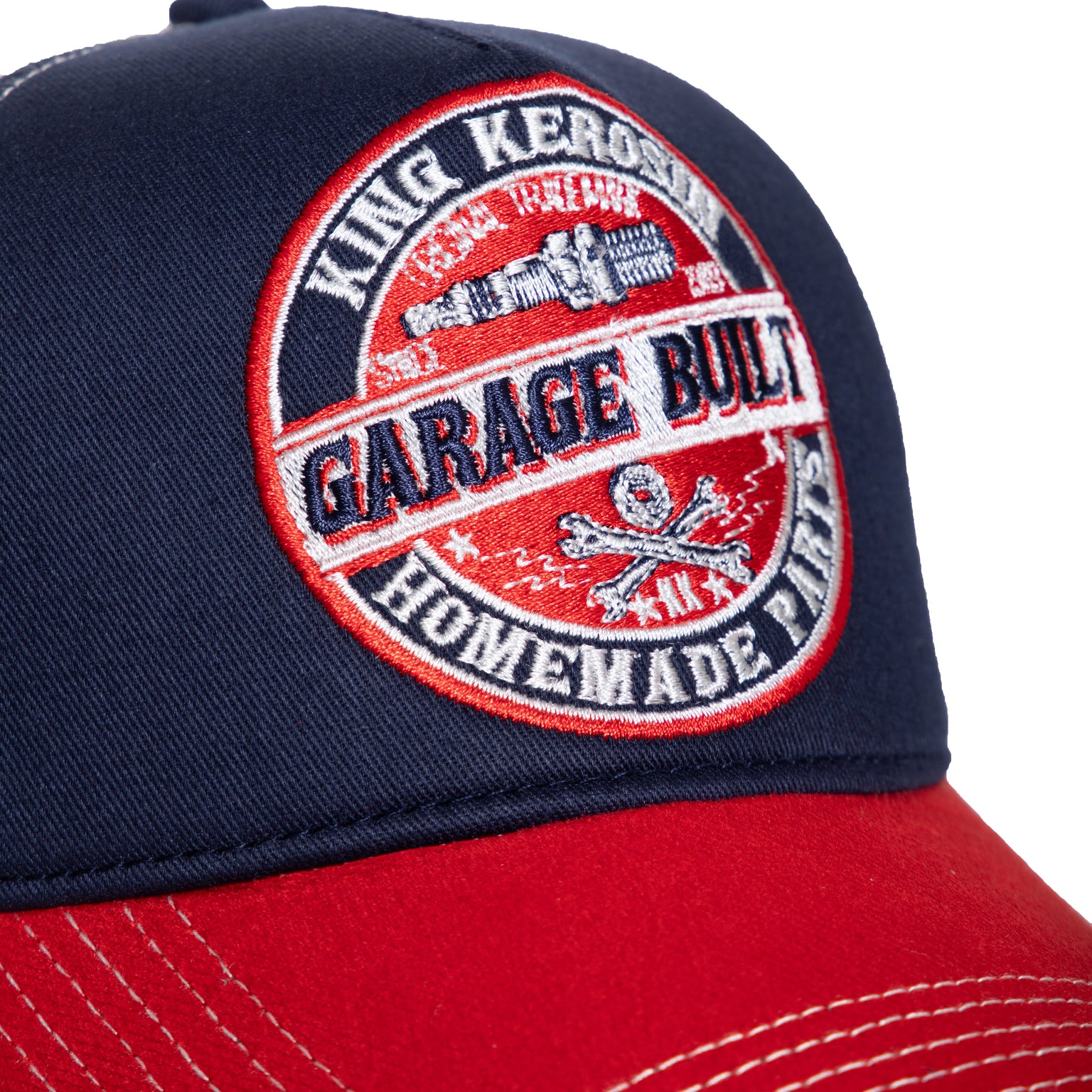 King_Kerosin_GARAGE_BUILT_Embroidery_Stick_MESH_Retro_Snapback_TRUCKER_CAP-5