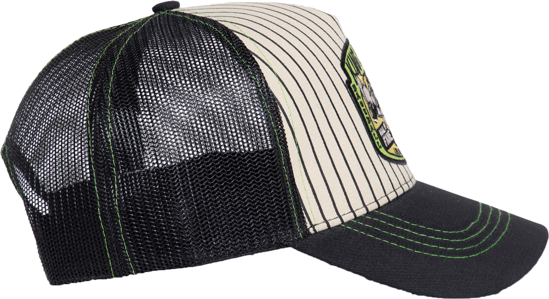 King_Kerosin_HALL_OF_FAME_55_Pinstripe_EMBROIDERY_Snapback_Mesh_TRUCKER_CAP_Killer_Kirsche-3