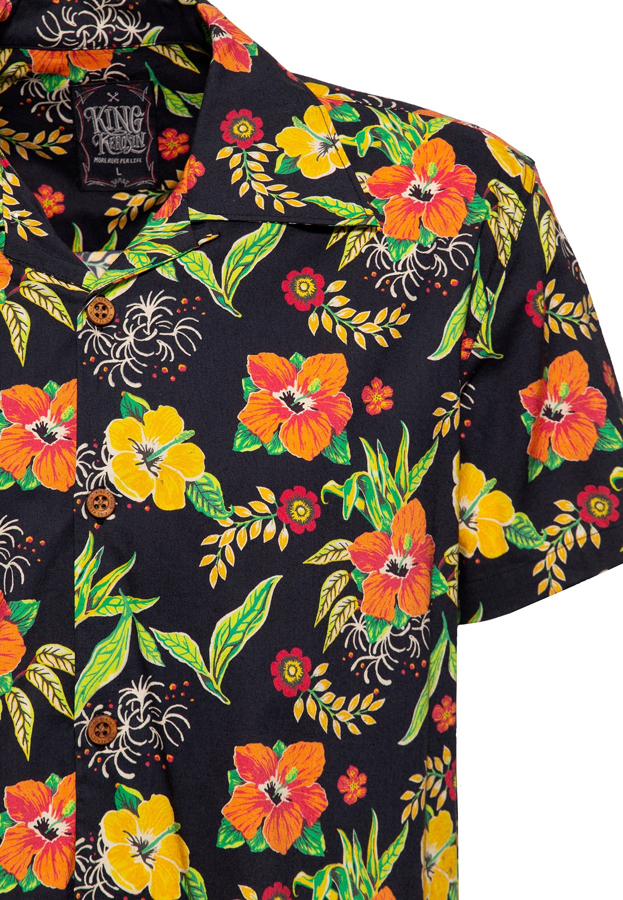King_Kerosin_HIBISCUS_Black_Retro_Tropical_Herren_50s_HAWAII_HEMD_Shirt_killer_kirsche_3