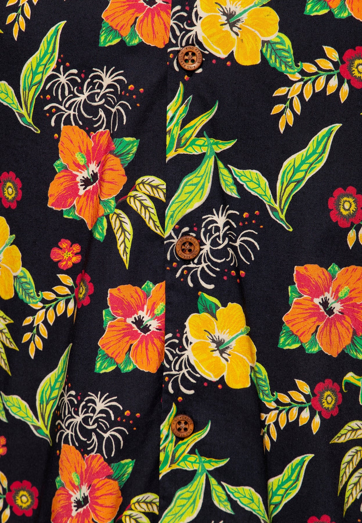 King_Kerosin_HIBISCUS_Black_Retro_Tropical_Herren_50s_HAWAII_HEMD_Shirt_killer_kirsche_4