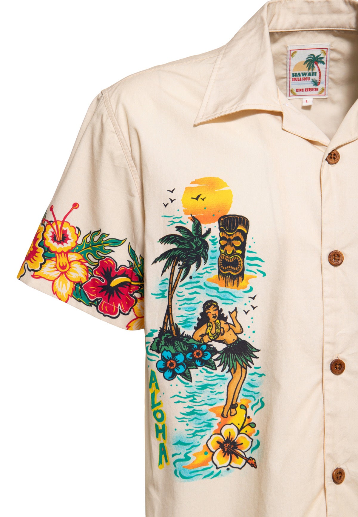King_Kerosin_HONOLULU_HAWAII_Tiki_Hula_Hibiscus_50s_HAWAII_HEMD_Shirt-4