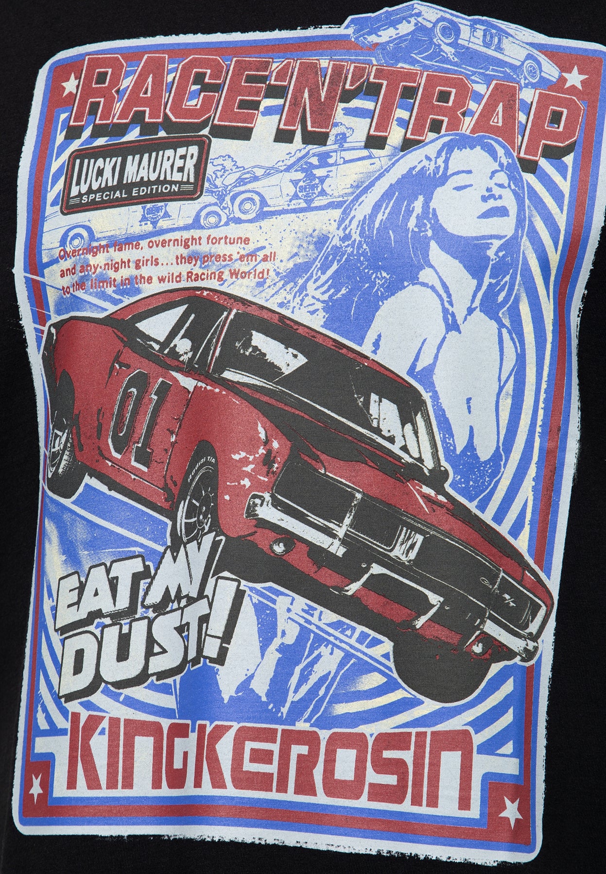 King_Kerosin_LUCKI_MAURER_SPECIAL_EDITION_RACE_N_TRAP_PRINT_Motiv_Kurzarm_T-SHIRT_Oberteil_killer_kirsche_4g9n6UB25ZkJ1m