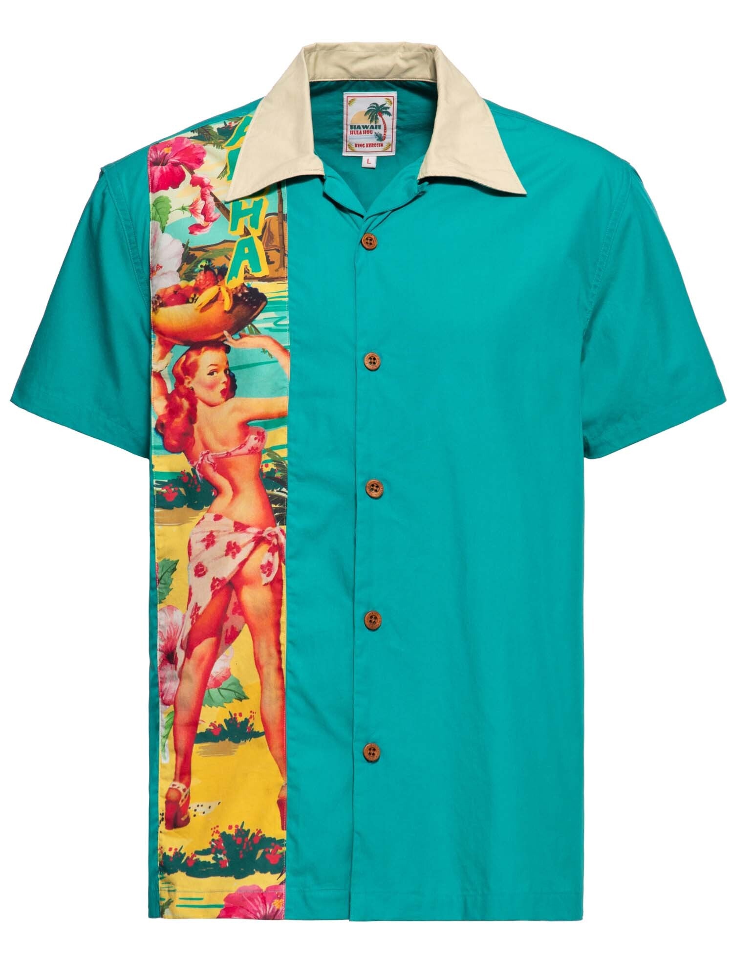 King_Kerosin_PIN-UP_HAWAII_Panel_Oldschool_Vintage_50s_HAWAII_HEMD_Shirt__Trkis-1KDCw19Gp6x9bL