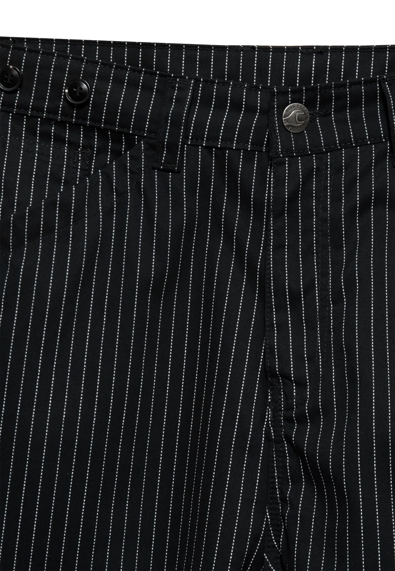 King_Kerosin_PINSTRIPE_CLASSIC_Nadelstreifen_Cinch_Regular_Fit_5-Pocket_HOSE_Pants_-_Schwarz-4