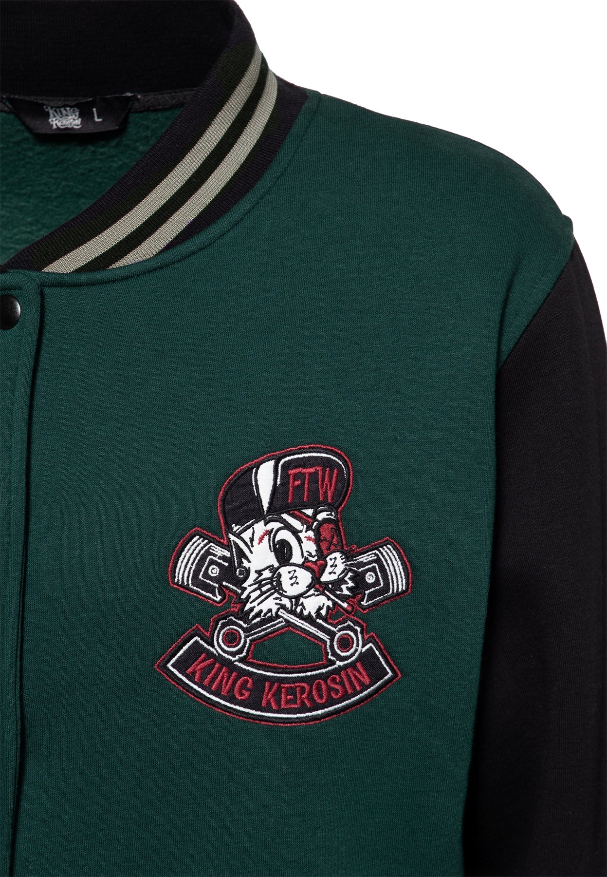 King_Kerosin_STREET_CAT_Oldschool_EMBROIDERY_Stick_COLLEGE_Baseball_JACKET_-_Gruen_killer_kirsche_3