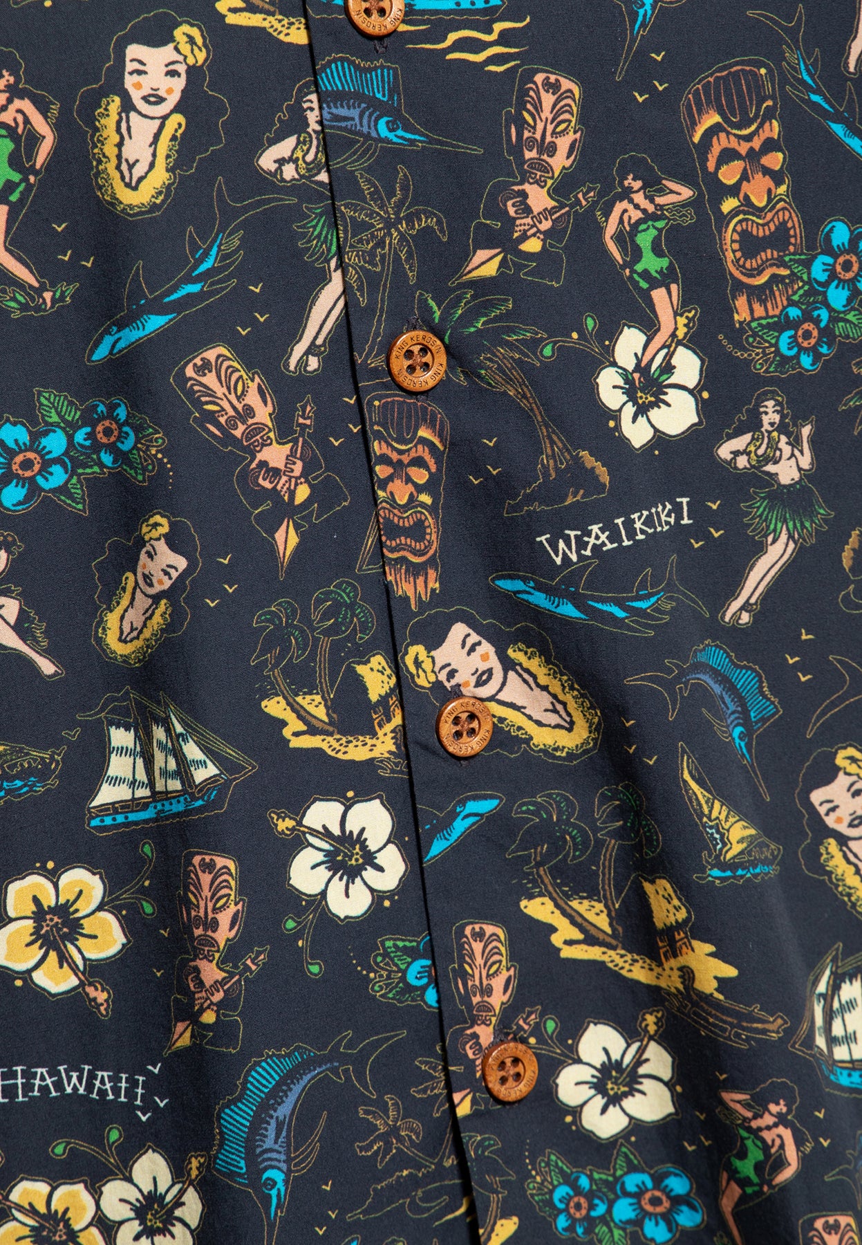 King_Kerosin_TATTOO_HAWAII_Island_Palmen_Beach_50s_Kurzarm_HAWAII_HEMD_Shirt_-_Schwarz_killer_kirsche_484G2JnbHfJCjJ
