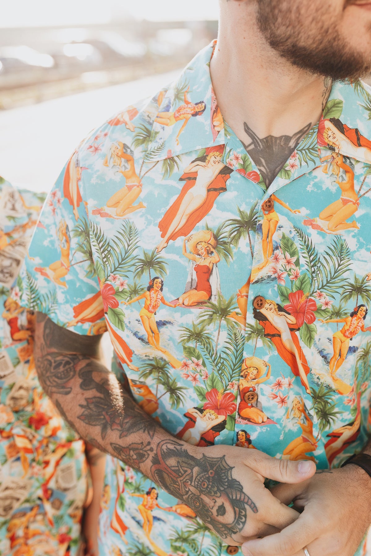 King_Kerosin_VINTAGE_SUMMER_Retro_Tropical_Pin_Up_Palmen_Herren_HAWAII_HEMD_Shirt_killer_kirsche_3G59QxoxezvDNf