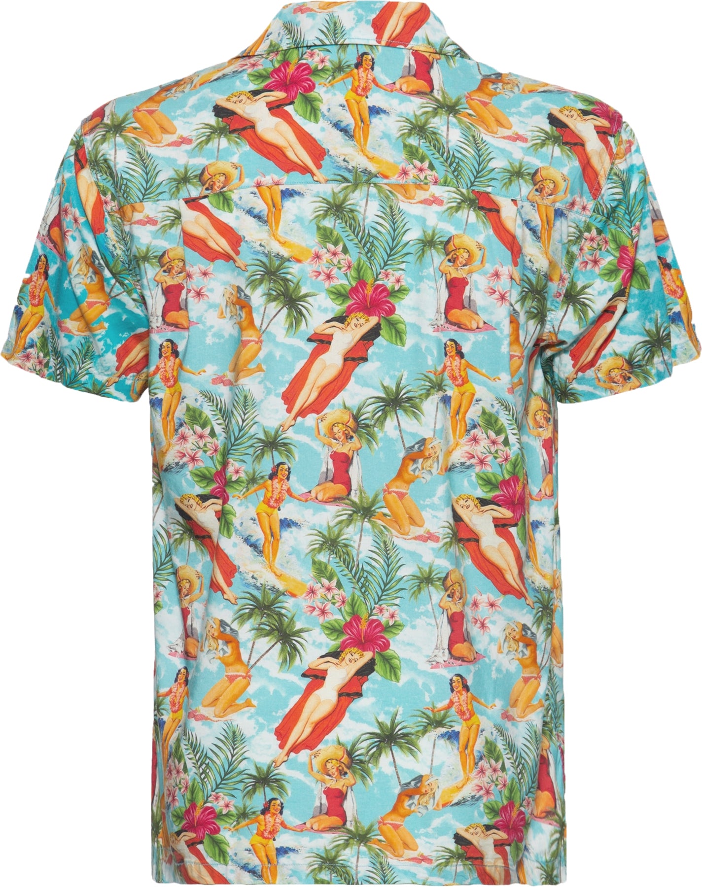 King_Kerosin_VINTAGE_SUMMER_Tropical_Pin_Up_Girls_50s_Kurzarm_HAWAII_HEMD_Shirt_Killer_Kirsche-2