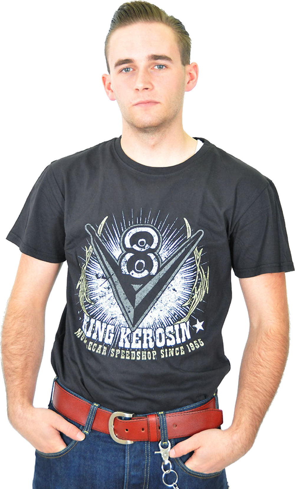 King_Kerosin_V_8_Vintage_T-Shirt