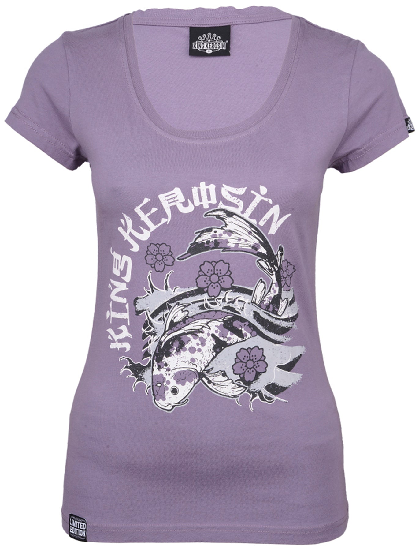 King_Kerosin_Vintage_LIMITED_EDITION_Koi_T-Shirt_-_Flieder_killer_kirsche9znD8gqShvfDb
