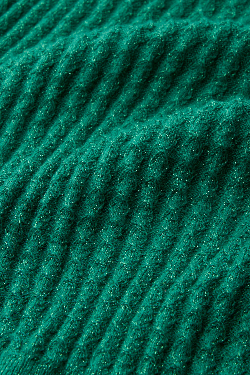 King_Louie_ADENA_Vintage_GLITZER_Ruffle_Langarm_PULLOVER_Oberteil_Gruen-4