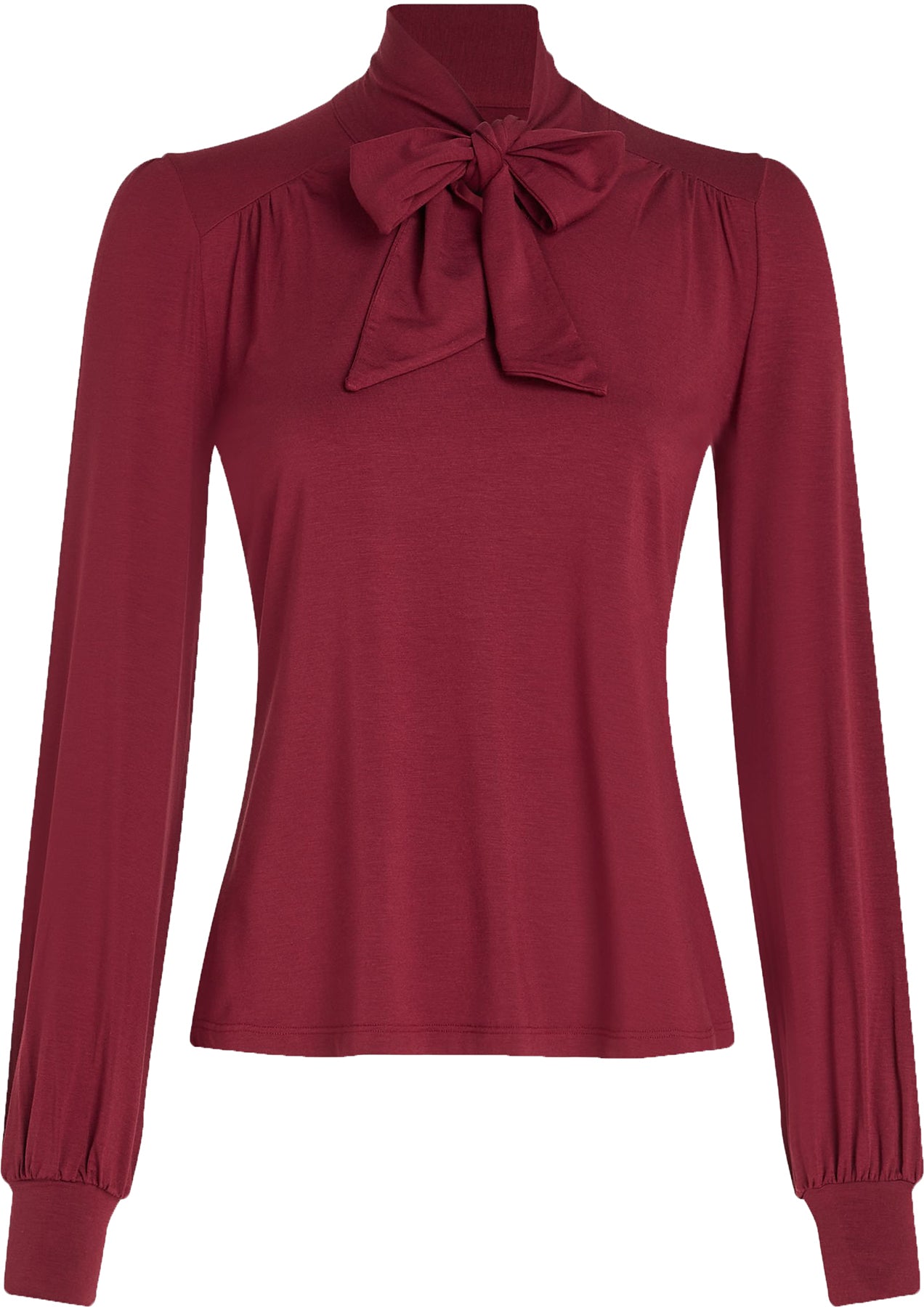 King_Louie_AMALIA_BASIC_Retro_Langarm_SCHLUPPENBLUSE_Oberteil_Blouse_-_Bordeaux_Killer_Kirsche-1JZwqTActMoa9X
